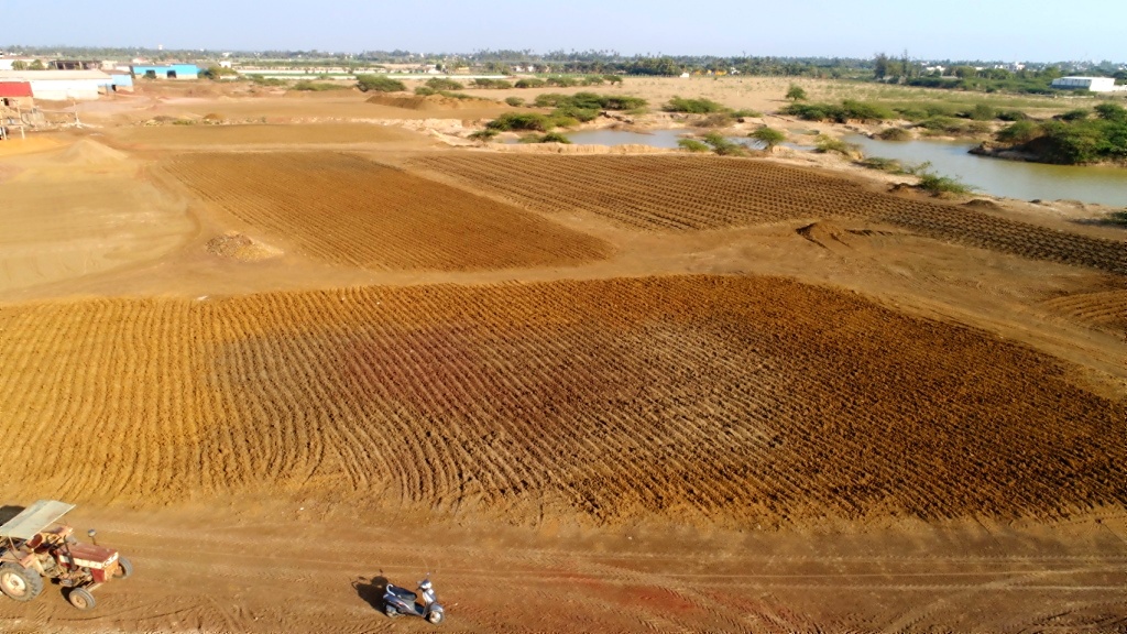 Drying Beds Aerial View